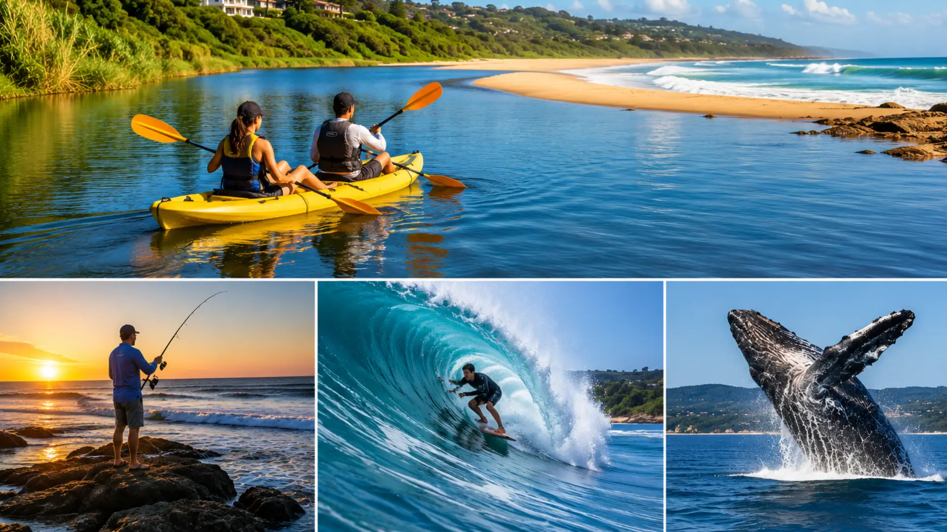Things to do in Zinkwazi Beach — kayaking the lagoon