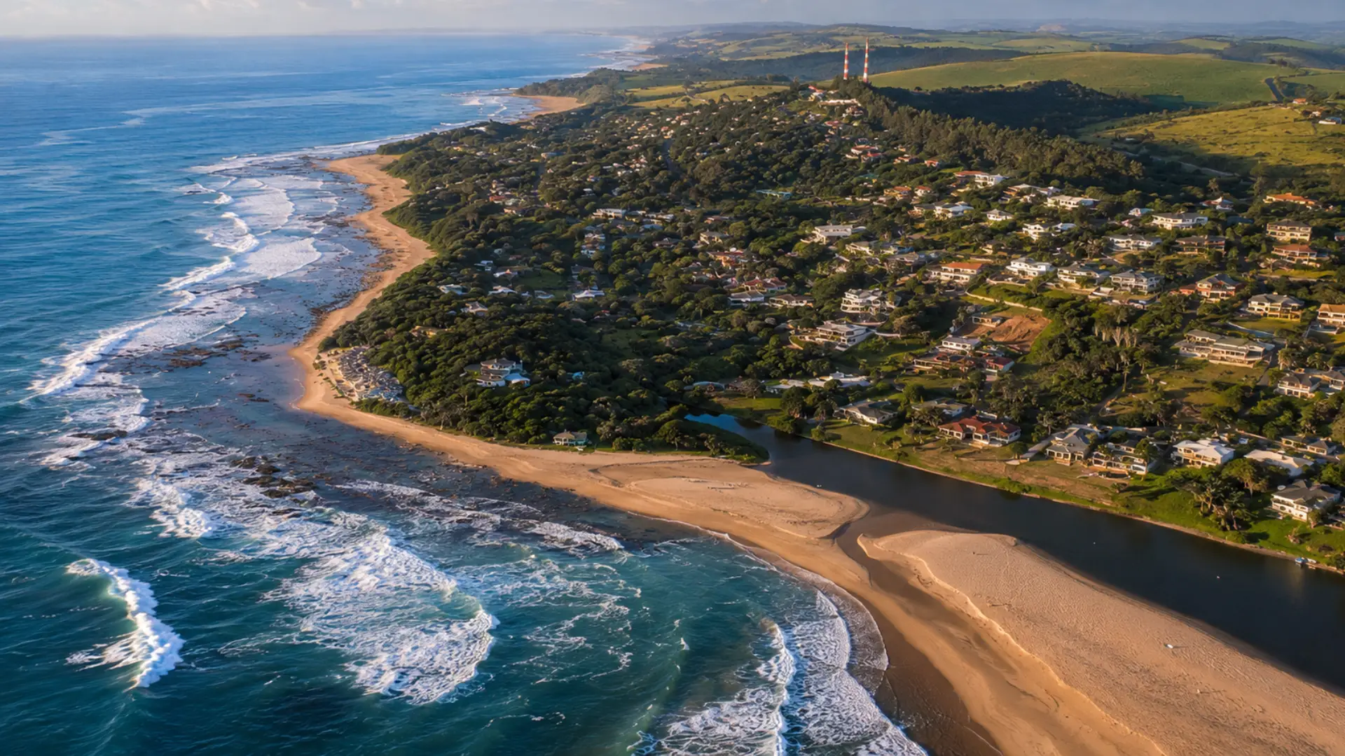 Best time to visit Zinkwazi Beach — calm North Coast beach and lagoon