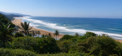 Serenity, self-catering holiday home one road back from the beach in Zinkwazi Beach – photo 1