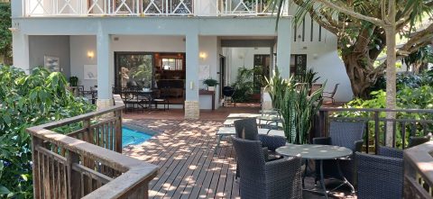 Deck on Sea self-catering accommodation in Zinkwazi Beach