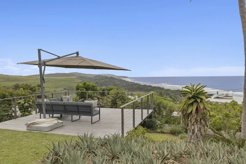 Zinkwazi Views self catering accommodation in Zinkwazi Beach with sea views, lagoon views and private swimming pool