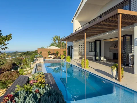 Panorama House self-catering accommodation in Zinkwazi Beach
